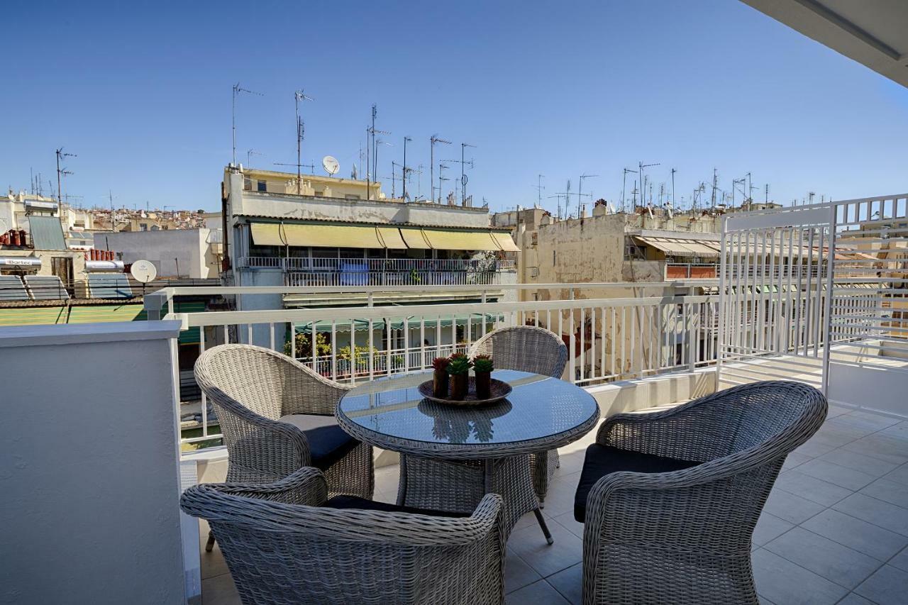 Cosmos N Armonia Apts. Salonic Exterior foto