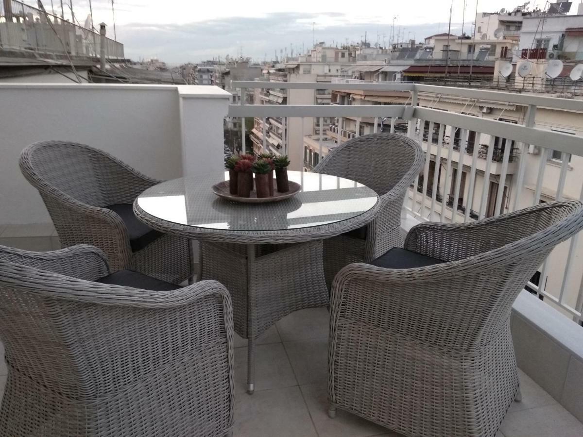 Cosmos N Armonia Apts. Salonic Exterior foto
